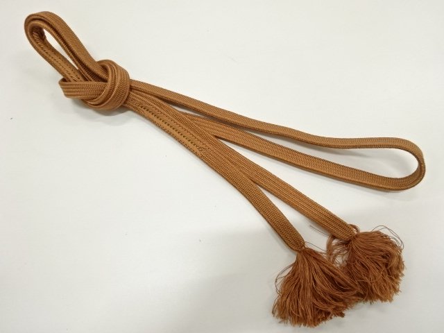 JAPANESE KIMONO / HAND-TIED OBIJIME
